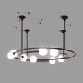 DecorBites™ Glass Ball LED Pendant Chandelier for Modern Living Room Decor