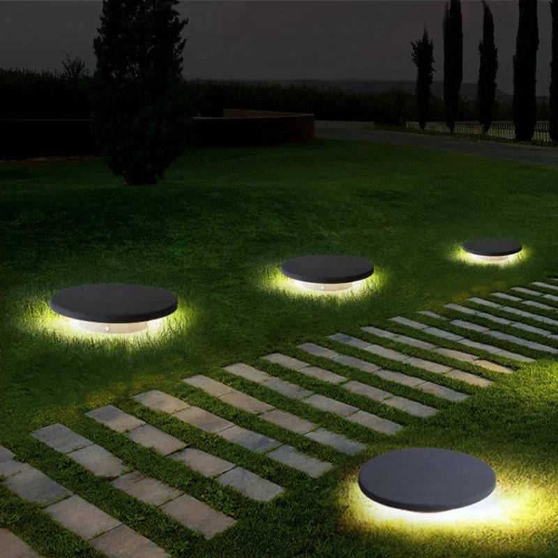 DecorBites™ مصباح حديقة LED 8 وات IP65 مقاوم للماء خارجي للممرات والمسطحات الخضراء بتصميم سبايك