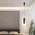 Modern Metal LED Pendant Light in Black or White