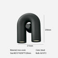 DecorBites™ Cirkus Tube Wall Sconce: إضاءة ليلية بسيطة ومصباح قراءة بجانب السرير
