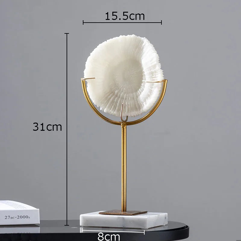 DecorBites™ Coral Resin Statue Desk Decoration Modern Home Decor Ornaments