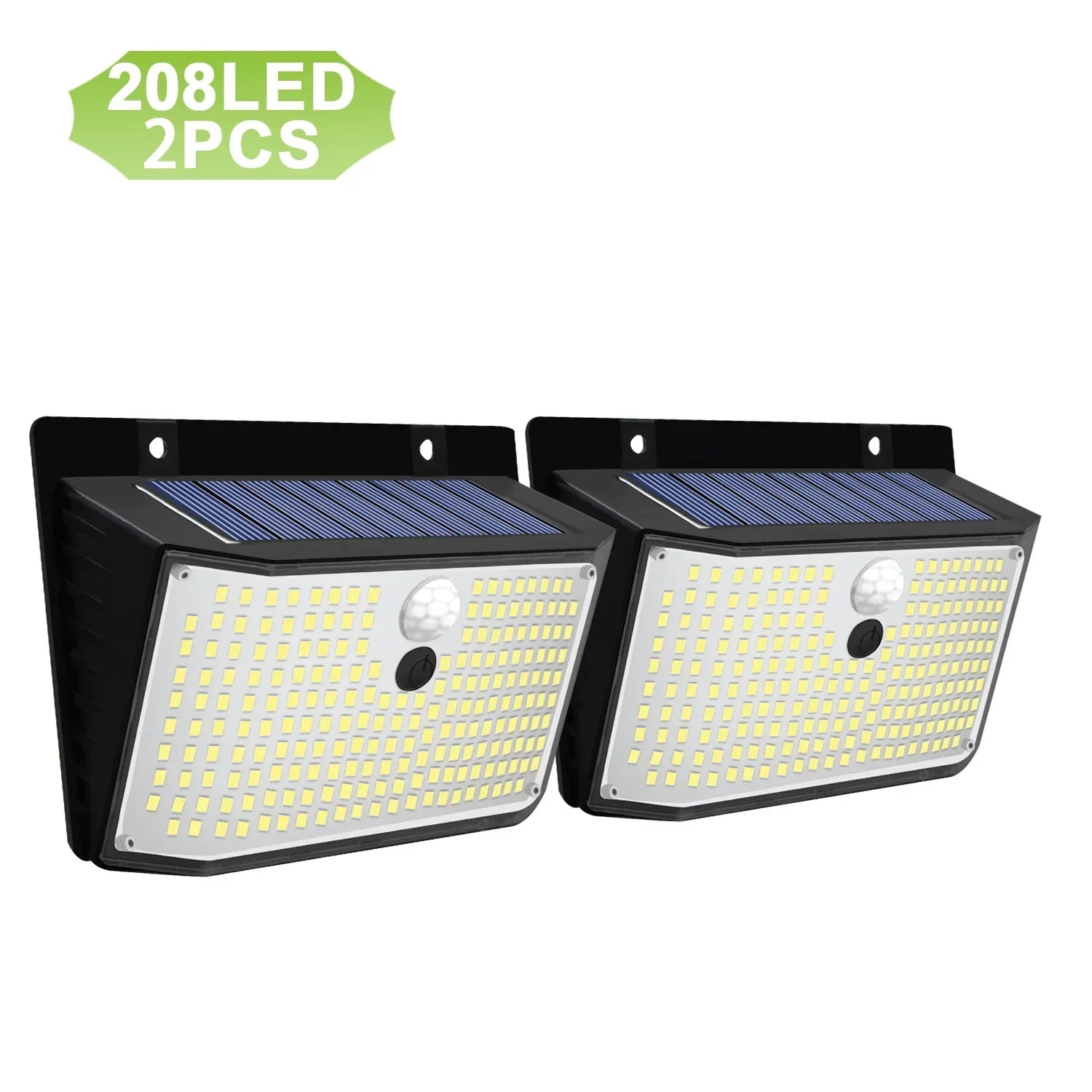 DecorBites™ 138 LED Solar Wall Lamp Security Motion Sensor 3 Modes Fence Yard Deck