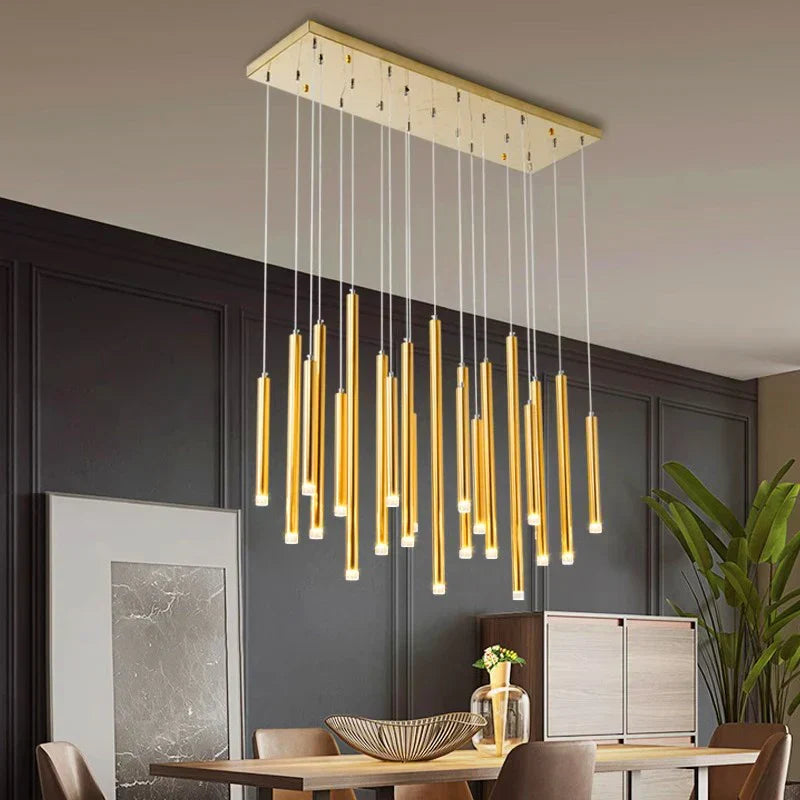 DecorBites™ Elegant Chandelier Dining Room Pendant Lights Ceiling Lamps for Fancy Indoor Lighting