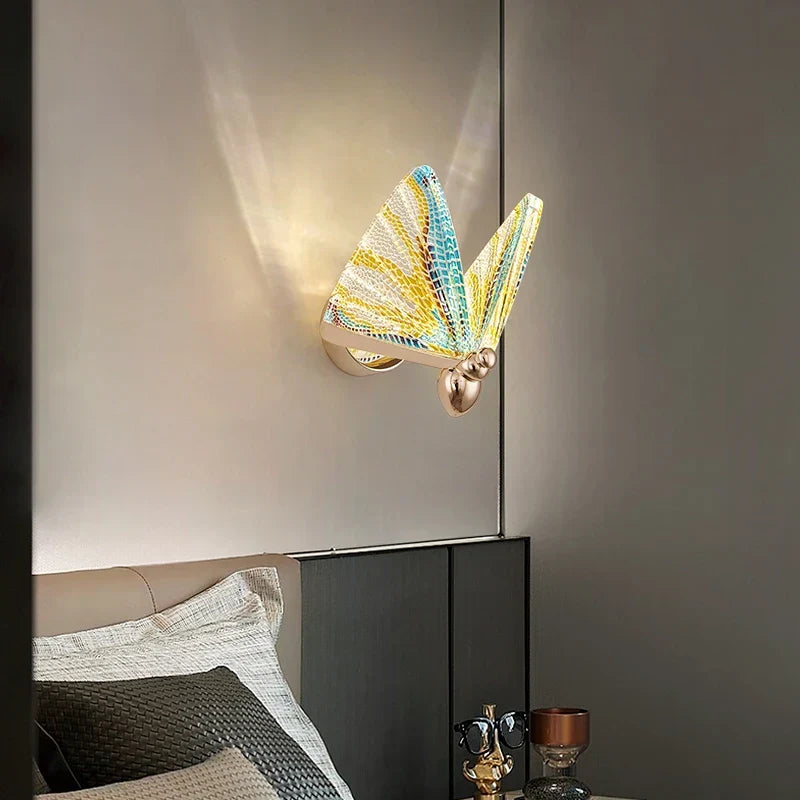 Applique Murale LED Papillon DecorBites™ : Éclairage Intérieur Nordique Moderne pour Salon, Escalier et Chambre à Coucher