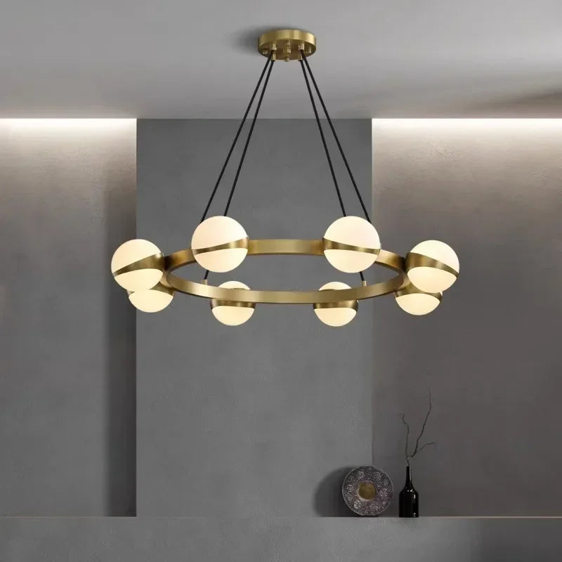 مصابيح قلادة أكريليك LED من DecorBites™ لديكور المنزل