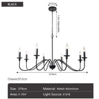 Vintage Black and Gold Metal Pendant Light