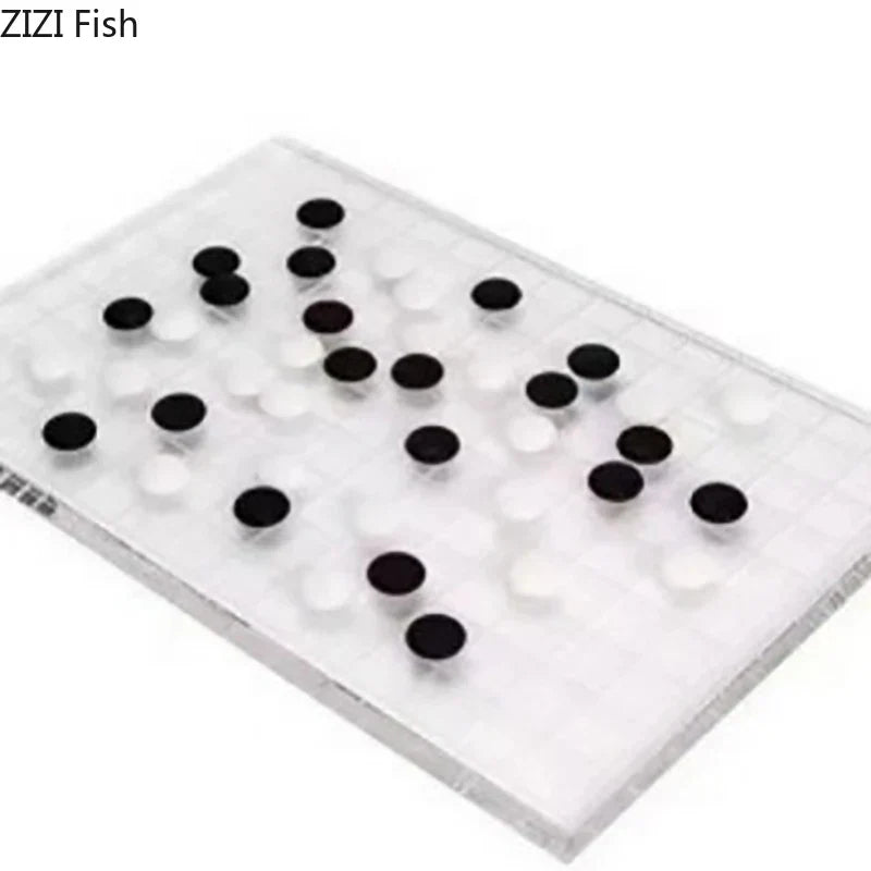 DecorBites™ Geometric Chess Set - Minimalist Chessboard & Pieces for Casual Games