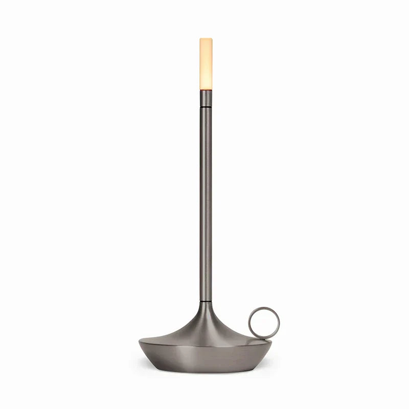 مصباح طاولة LED من DecorBites™: قابل لإعادة الشحن عبر USB، ضوء مكتبي للمكتب والدراسة