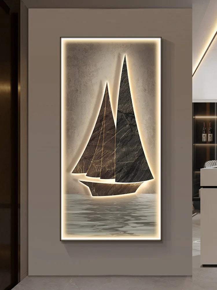 مصباح جداري DecorBites™ LED لديكور جداري إبداعي عصري في غرفة النوم وغرفة المعيشة وغرفة الدراسة