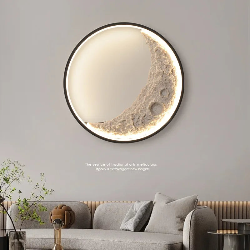 DecorBites™ Crescent Moon Wall Lamp for Bedroom and Hallway