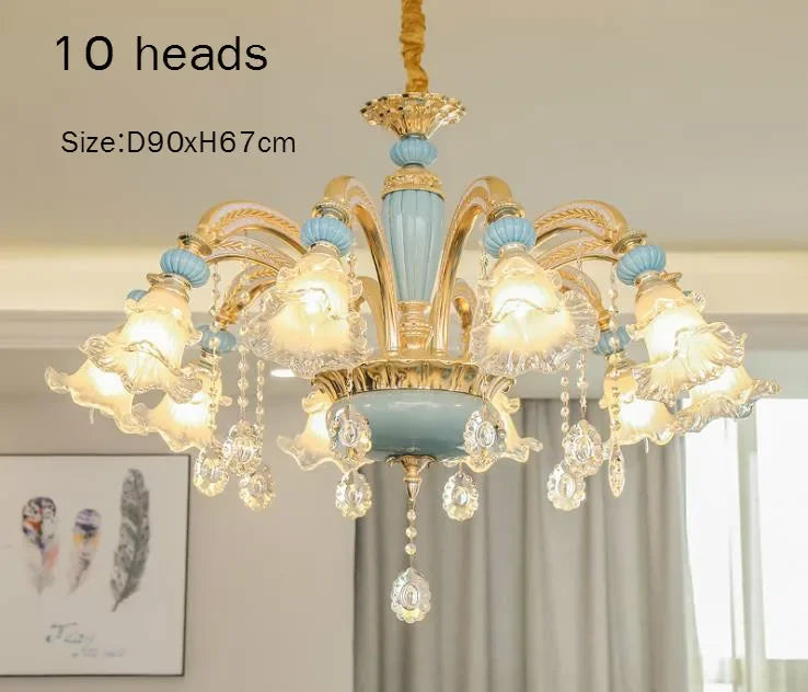 Modern Nordic Crystal Pendant Light