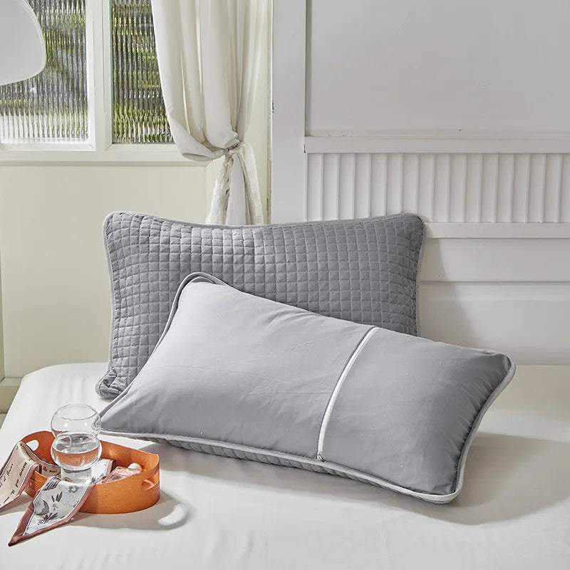 DecorBites™ Cotton Pillowcase Shield for Sweat Protection and Breathable Comfort