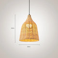 Southeast Asia Bamboo Rattan Woven Pendant Light