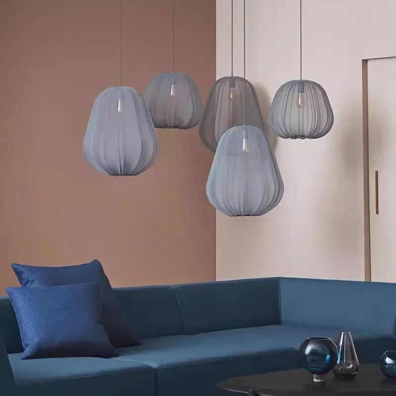 ثريا LED الفنية DecorBites™: إضاءة معلقة داخلية عصرية للمنزل، وغرفة المعيشة، وغرفة الطعام، والمطاعم