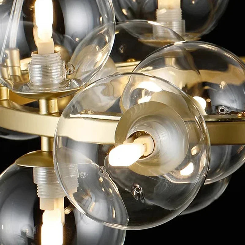 DecorBites™ Suspensions LED en Verre Soufflé pour la Décoration et l'Éclairage Intérieur