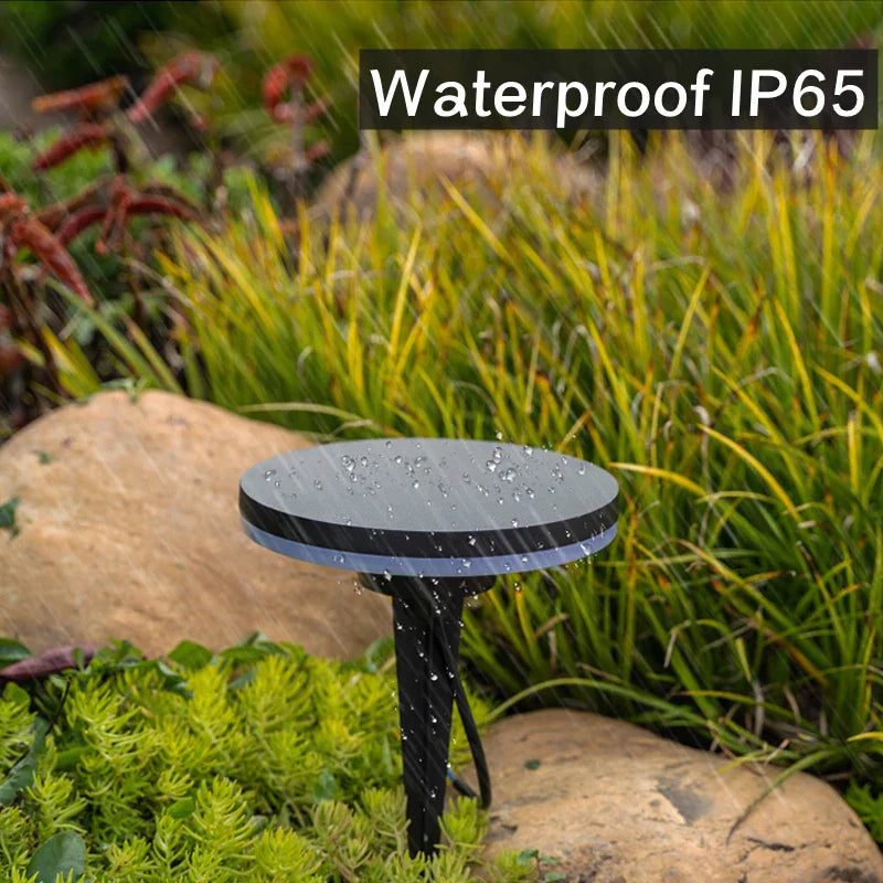 DecorBites™ مصباح حديقة LED 8 وات IP65 مقاوم للماء خارجي للممرات والمسطحات الخضراء بتصميم سبايك