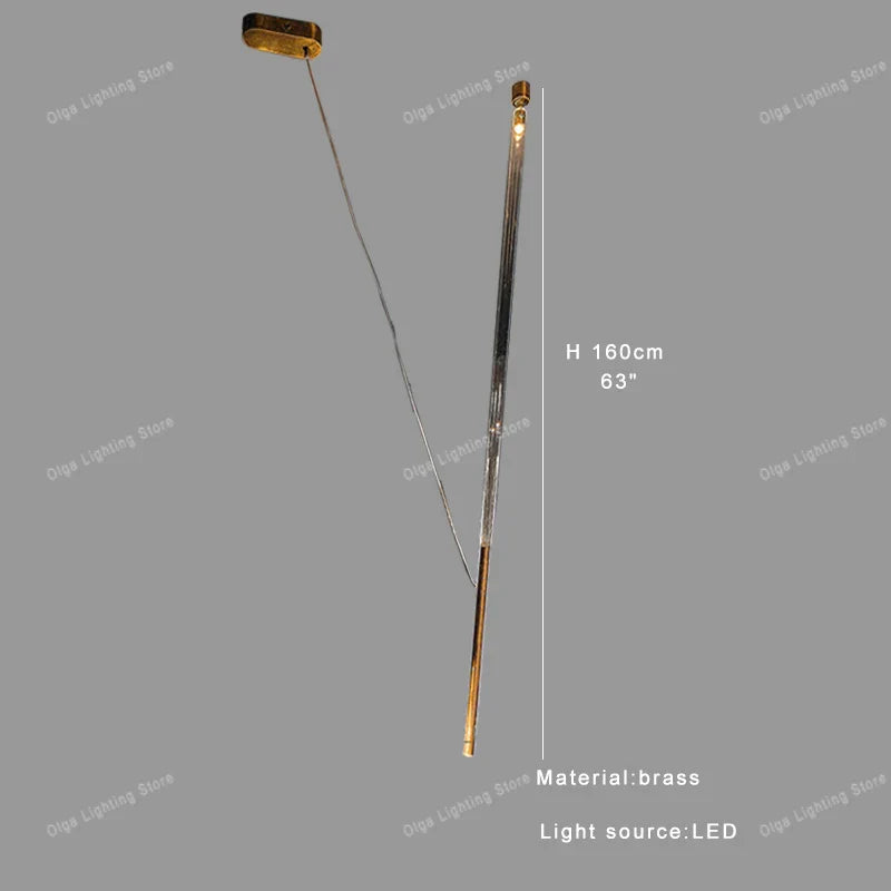 مصباح DecorBites™ الصناعي الاسكندنافي LED المعلق لديكور غرفة الطعام
