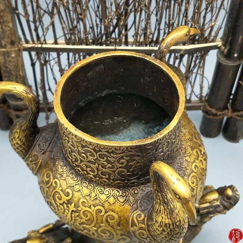 DecorBites™ Dragon Tortoise Crane Incense Burner Collection for Home Decoration