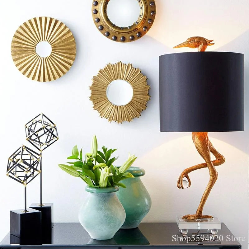 DecorBites™ Creative Ostrich Table Lamp for Modern Home Decor in Living Room and Bedroom