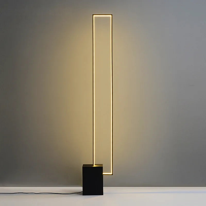 DecorBites™ Geometric LED Floor Lamp Modern Dimmable Living Room Bedroom Decoration Light