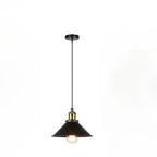 Black Vintage Multi-Head Metal Pendant Light