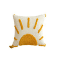 DecorBites™ Geometric Tufted Tassel Cushion Cover - Modern Boho Sofa Decor
