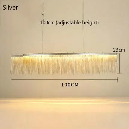 ثريا شرابات LED من ديكور بايتس™: إضاءة عصرية قابلة للتعتيم لغرفة المعيشة والفندق والردهة
