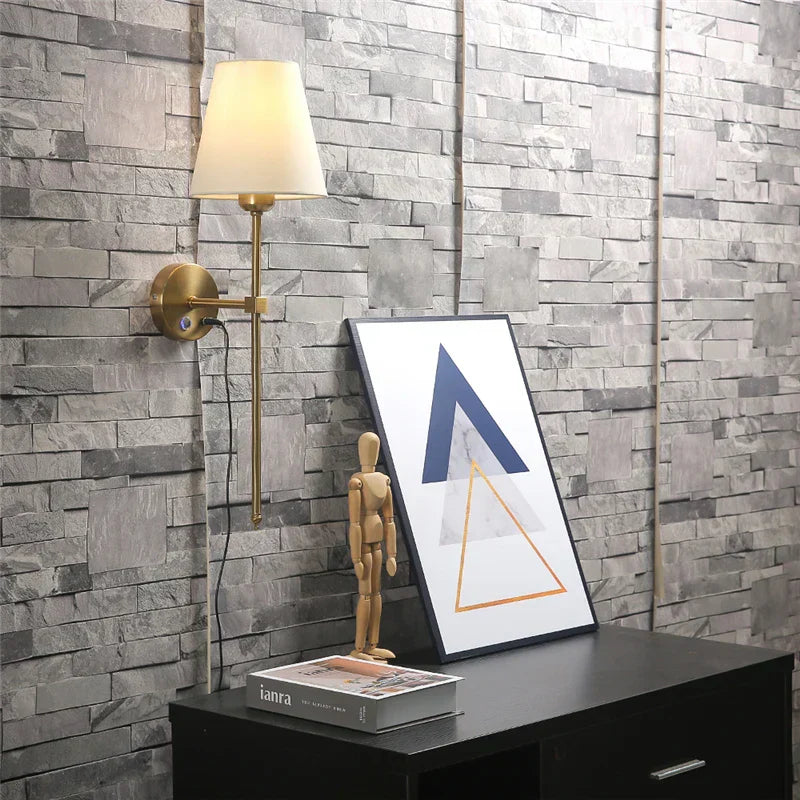 DecorBites™ Gold Touch LED Wall Sconce for Home Restaurant Decor