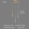 DecorBites™ Gold-Plated LED Chandelier for Luxury Living Room and Restaurant