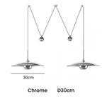 Postmodern Adjustable Metal Pendant Light