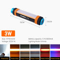 Lampe de camping LED DecorBites™ : Portable, étanche, rechargeable, lampe torche magnétique