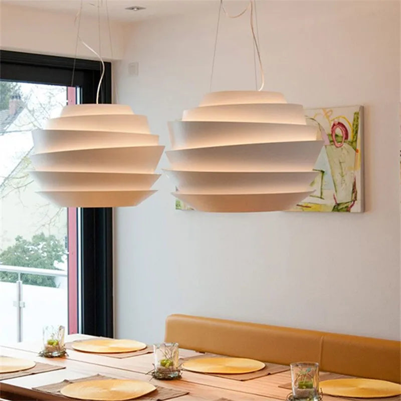 مصباح التعليق Le Soleil™ من DecorBites: إضاءة ديكور ريترو على الطراز الاسكندنافي للمنزل أو بجانب السرير أو المطعم