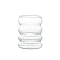 DecorBites™ Creative Styling Glass Drinkware - 300ml Capacity | Perfect for Cocktails, Lattes