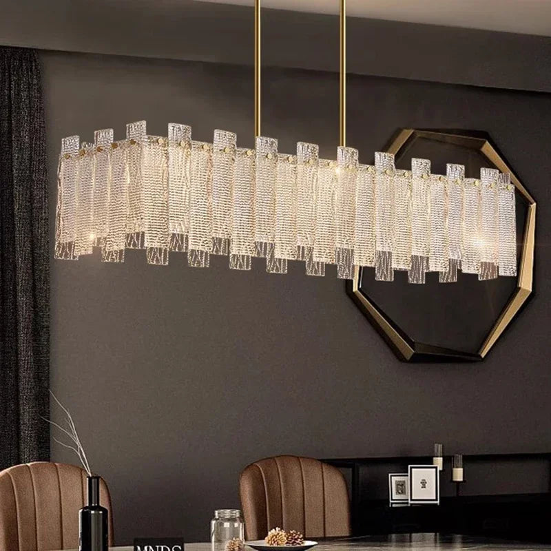 DecorBites™ ثريا معلقة بإضاءة LED لغرفة النوم وغرفة المعيشة والديكور