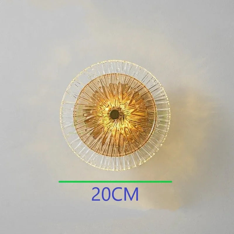 DecorBites™ Crystal LED Wall Lamps for Living Room Bedroom Decor