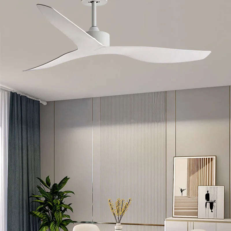 DecorBites™ Industrial Wind Ceiling Fans ABS Blades Remote Control Silent Operation