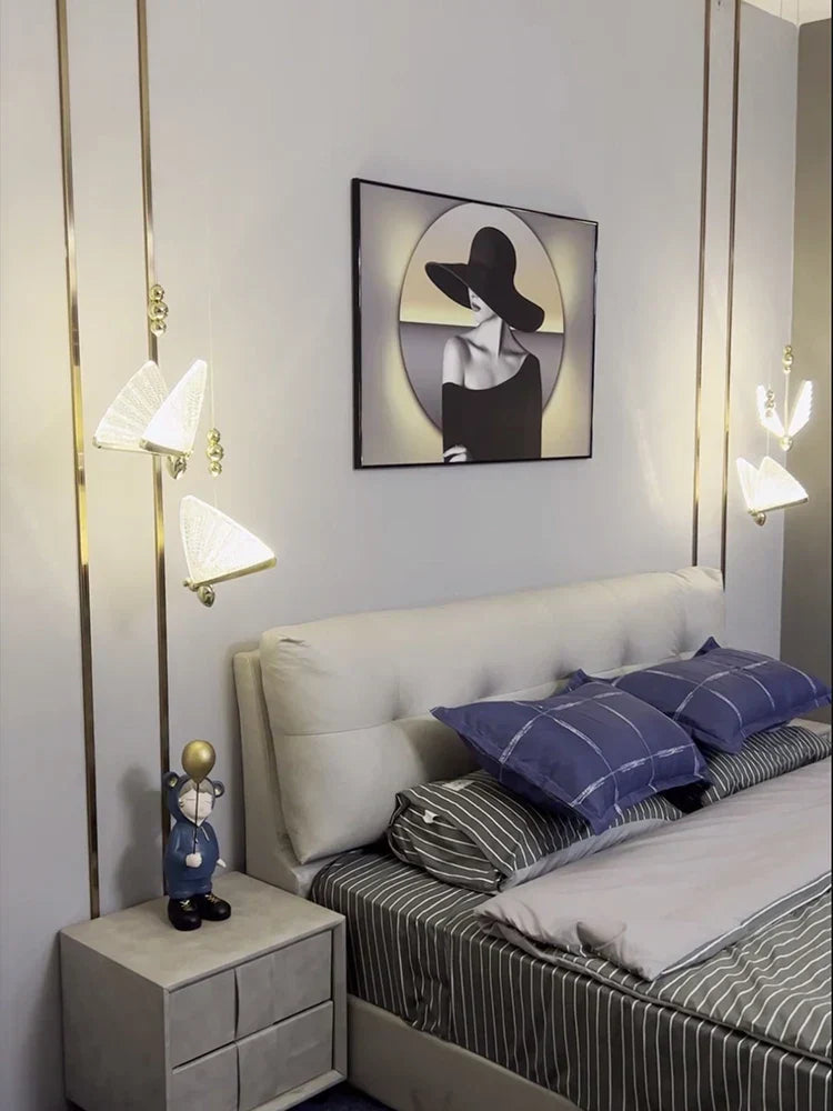 مصباح فراشة LED معلق DecorBites™ لتركيبات الإضاءة ديكور المنزل