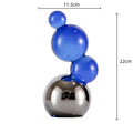 DecorBites™ Crystal Bubble Decor Spheres Spliced Glass Ball Figurines Home Decor Accessories