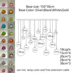 Nordic Ceiling Pendant Lamp Lava LED Pendant Light Modern Light Lighting Living Room Indoor Decor Home Fixtures Kitchen Hanging