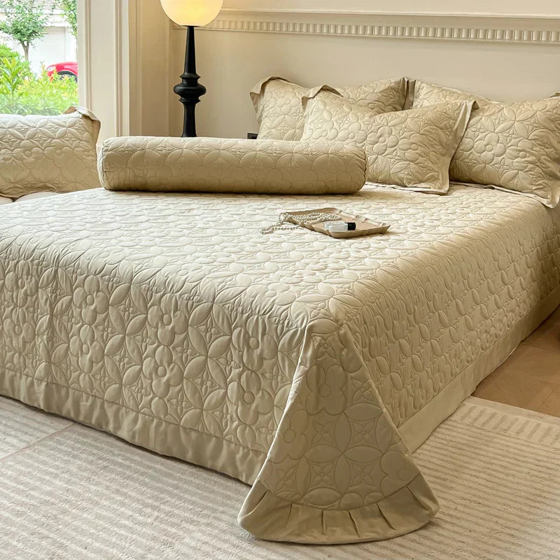 DecorBites™ Eucalyptus Fiber Bedspread for a Cooling, Silky Bed Experience