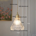DecorBites™ Glass Globe LED Pendant Light - Adjustable Modern Nordic Hanging Fixture
