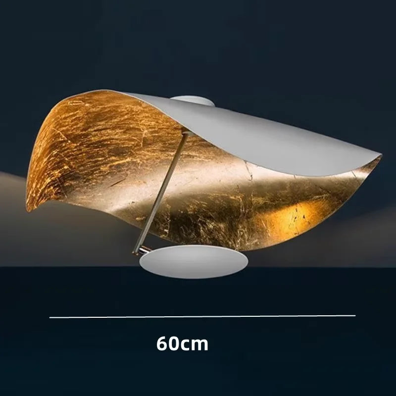 DecorBites™ Lederam Manta Pendant - Industrial Retro Style White/Black Ceiling Lamp