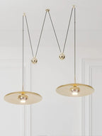 Postmodern Adjustable Metal Pendant Light