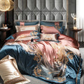 DecorBites™ 1500TC Egyptian Cotton Jacquard Bedding Set for Queen King Bed