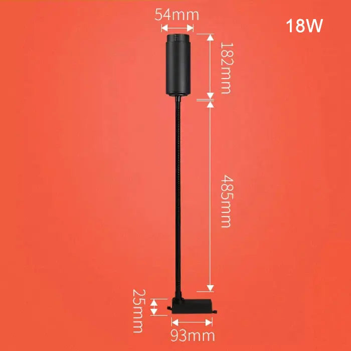 DecorBites™ Adjustable Beam LED Track Light for Home, Store, Shop, Mall Lighting
