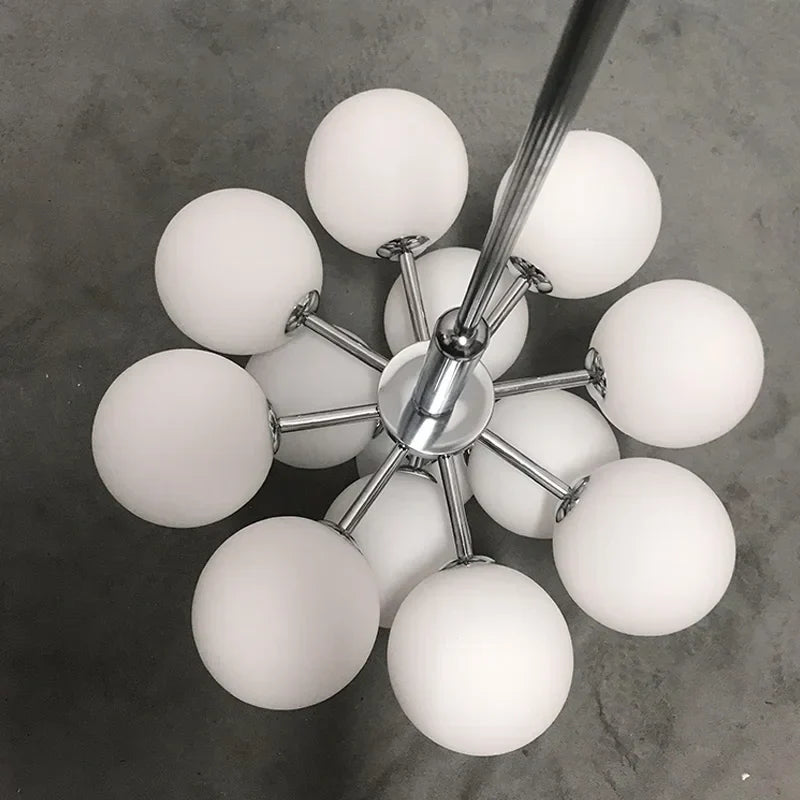DecorBites™ Glass Globe Pendant Lamp: Modern Luxury for Home Decor & Restaurant Lighting