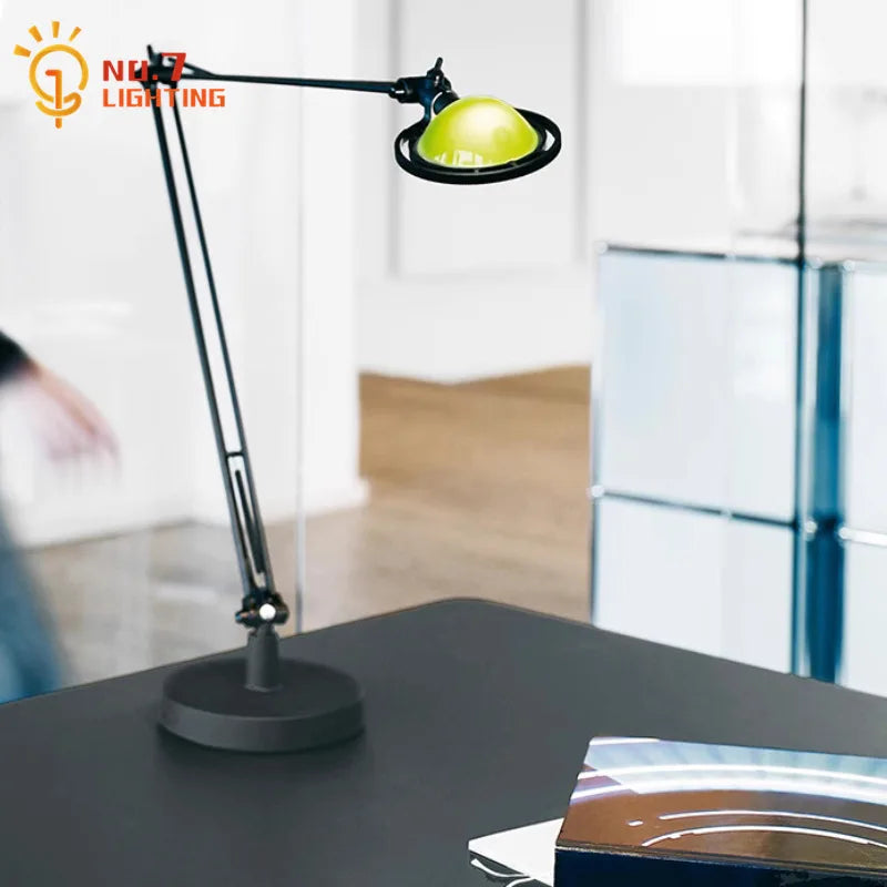 DecorBites™ Adjustable LED Desk Lamp for Home, Studio, Study, Bedroom, Cafe