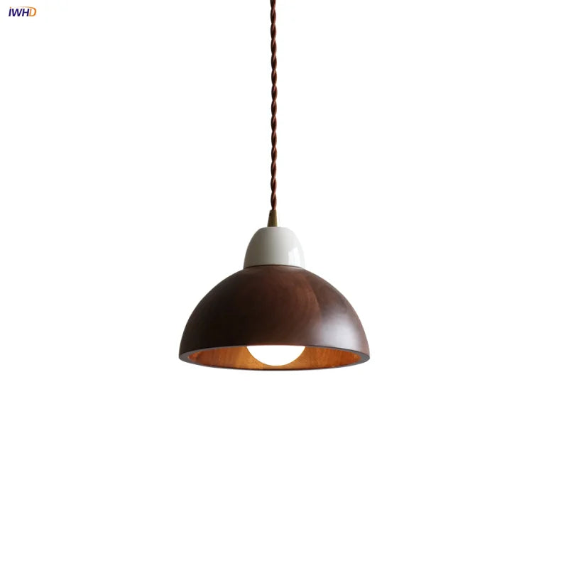مصباح معلق DecorBites™ سيراميك بتصميم عين الجمل مع LED، مصباح تعليق قابل للتعديل