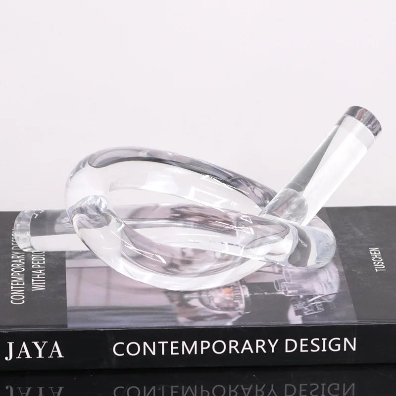 DecorBites™ Geometric Acrylic Rope Knot Ornaments - Home Decor Figurines