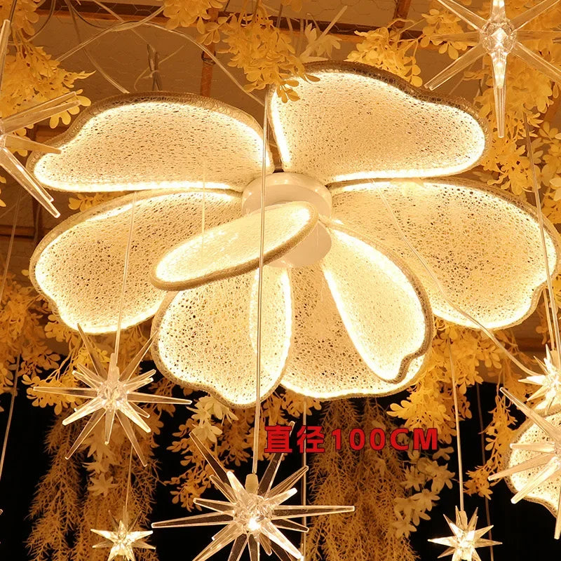 أضواء سقف فراشة LED من DecorBites™ لتزيين حفلات الزفاف الرومانسية
